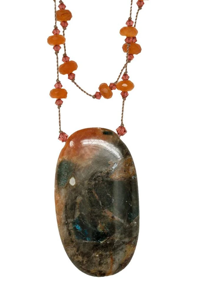 Margo Morrison Margo Morrison - Women
s Faceted Carnelian Apetite Necklace 2