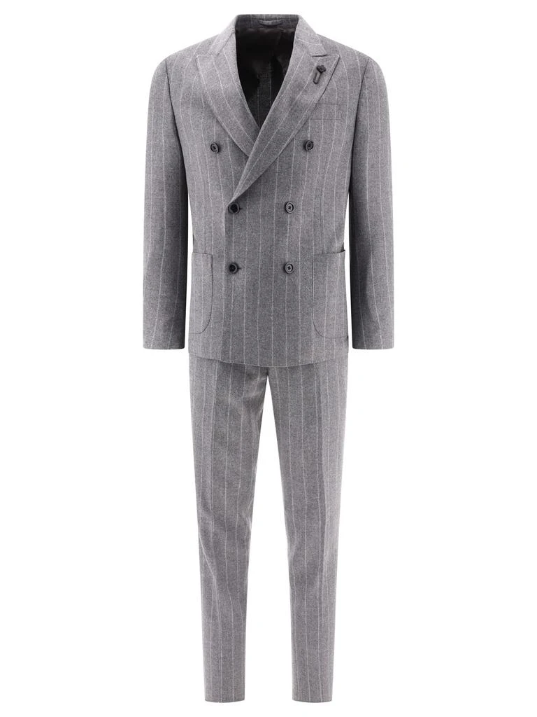 LARDINI PINSTRIPED SUIT 1