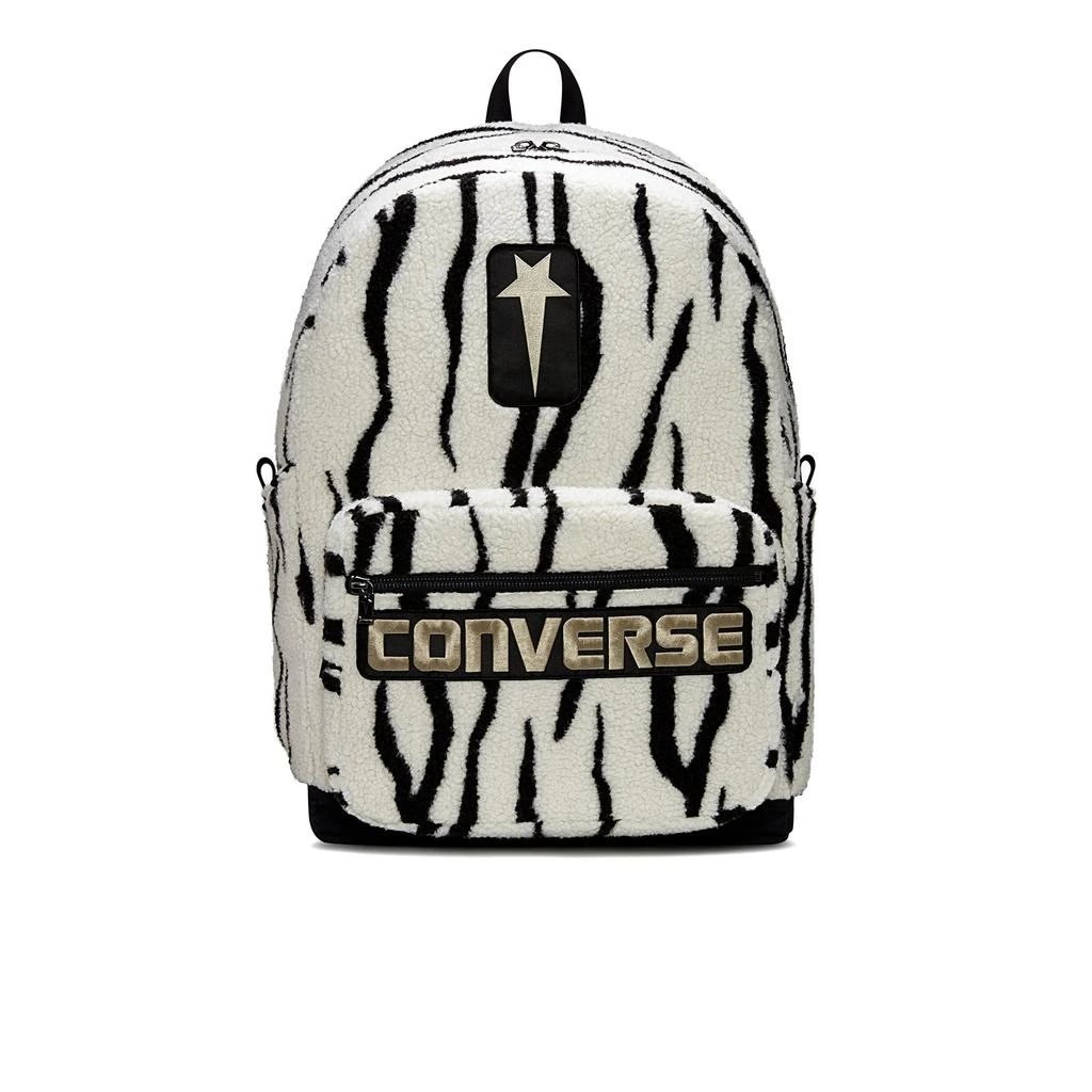 Rick Owens Oversized Backpack (Pearl/Black) 1