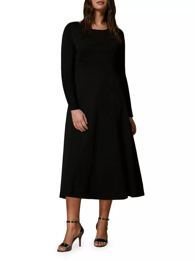 Marina Rinaldi Gabrielle Knit Long Sleeve Dress 3