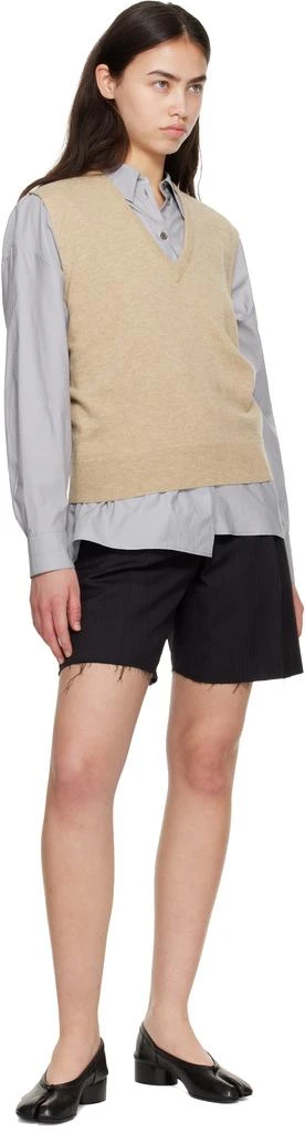 MAISON MARGIELA Black Tabi New Ballerina Heels 5