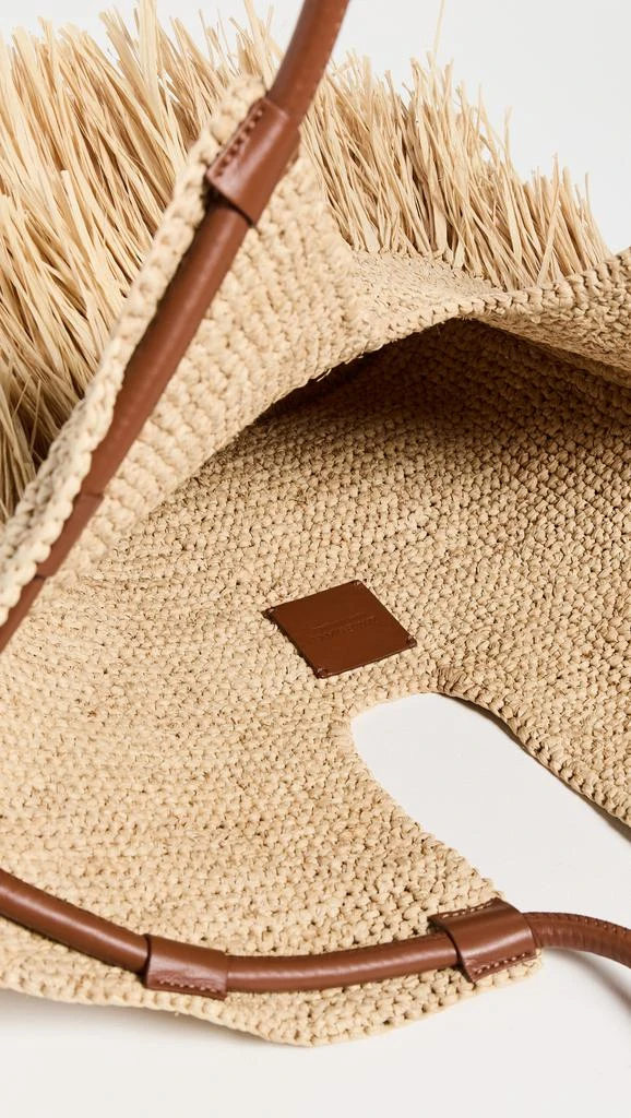 Zimmermann Goldentime Medium Fringe Tote 5