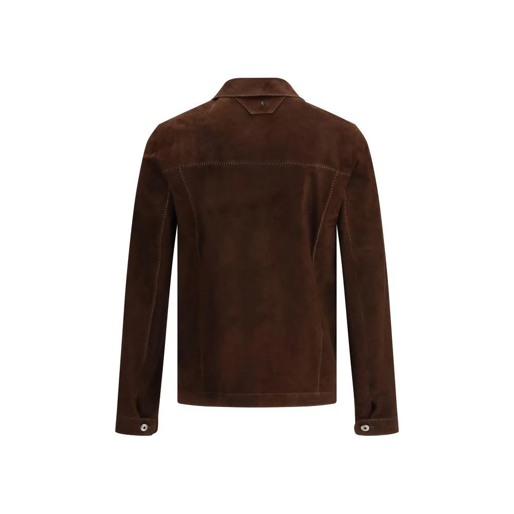 Salvatore Santoro Calf Leather Bos Taurus Men
s Bomber 2