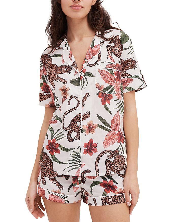 Desmond & Dempsey Soleia Print Pajama Set