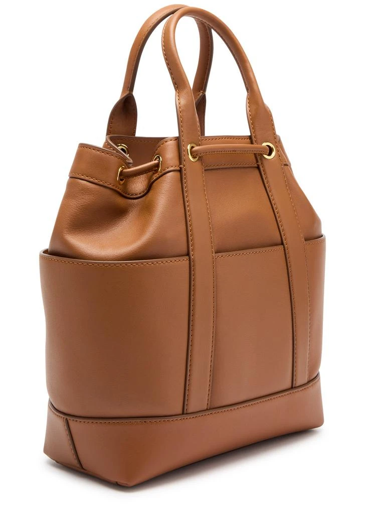VERONICA BEARD Goody leather bucket bag 2