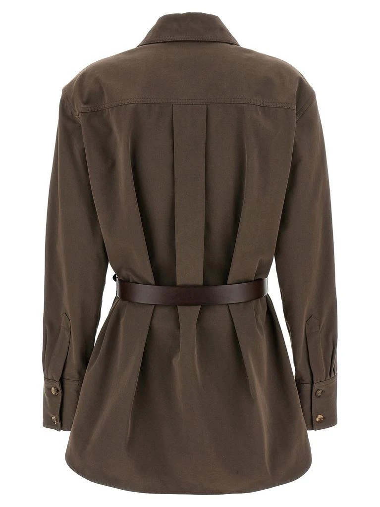 Yves Saint Laurent Saint Laurent Saharienne Belted Overshirt 2