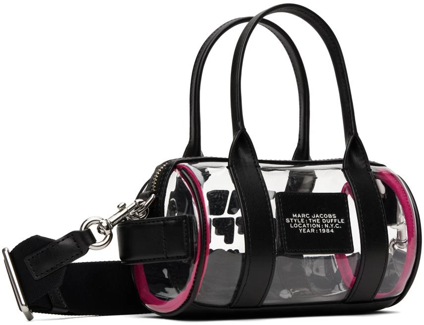 Marc Jacobs Black 'The Clear Mini' Duffle Bag 3