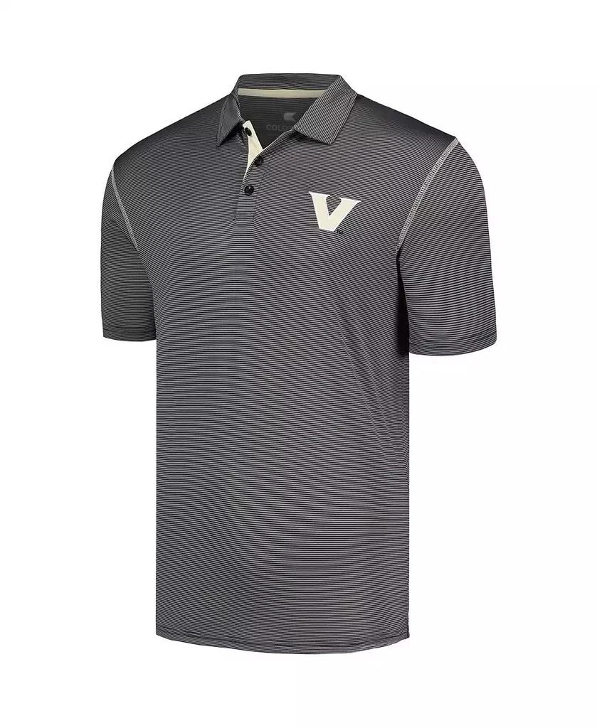 Colosseum Men's Black Vanderbilt Commodores Cameron Polo 2
