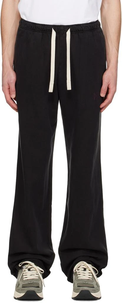 Palm Angels Black Travel Sweatpants 1