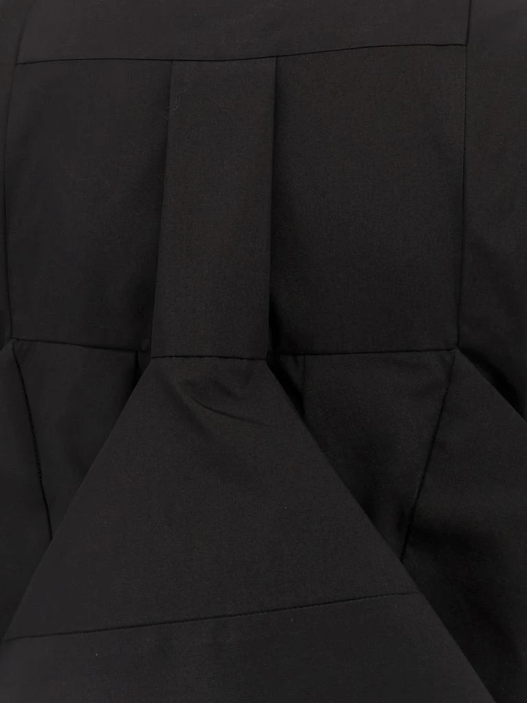 Sacai Dress with draped cotton inserts on the back 5