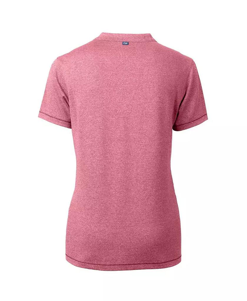 Cutter & Buck Women's Crimson Alabama Crimson Tide Forge Blade V-Neck Top