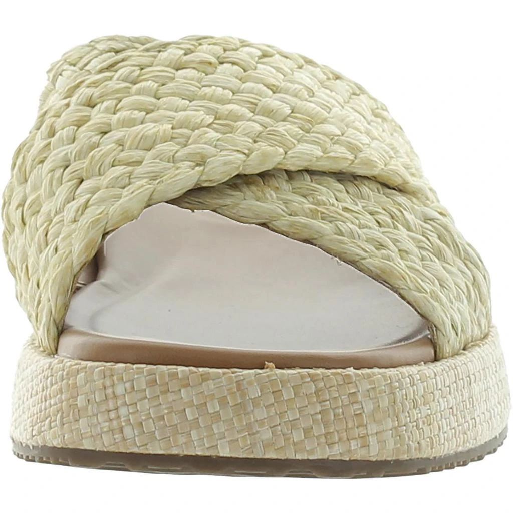 Me Too Linzi 12 Womens Woven Raffia Slide Sandals 3