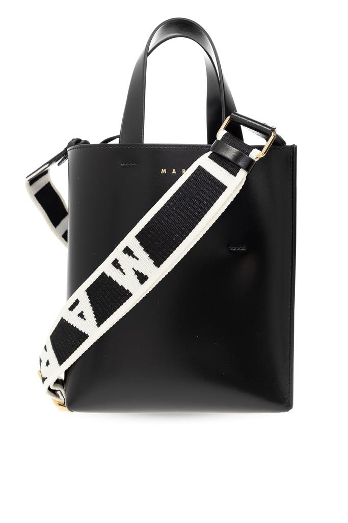 Marni Museo Nano Shopper Bag - - Leather - Black - Tote Bags