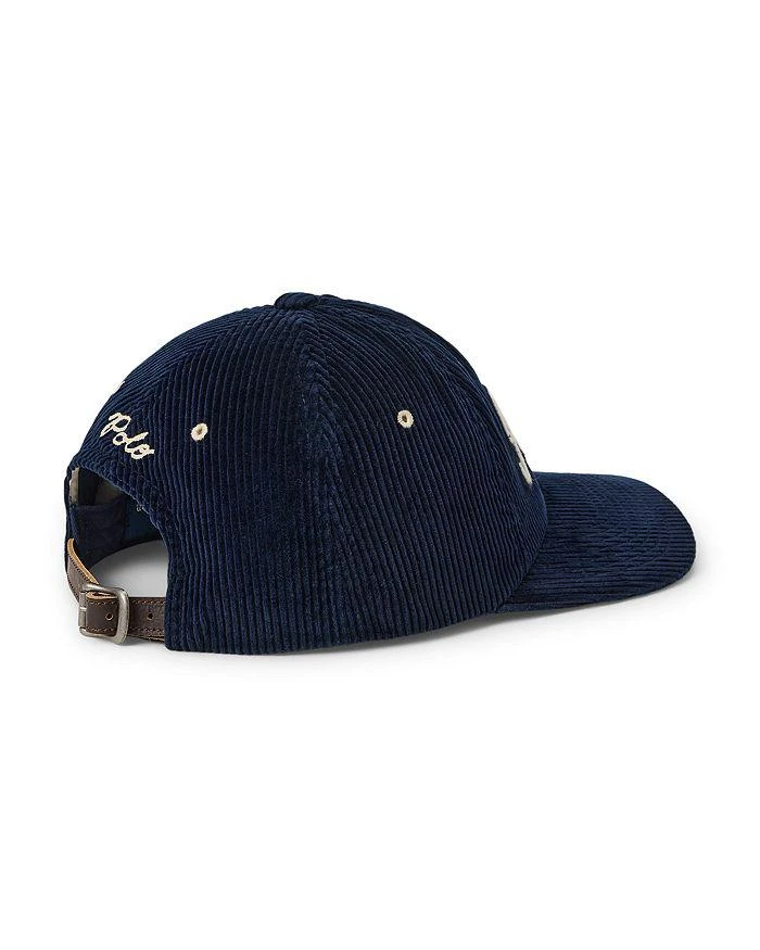 Ralph Lauren The Ralph Logo Corduroy Ball Cap 2