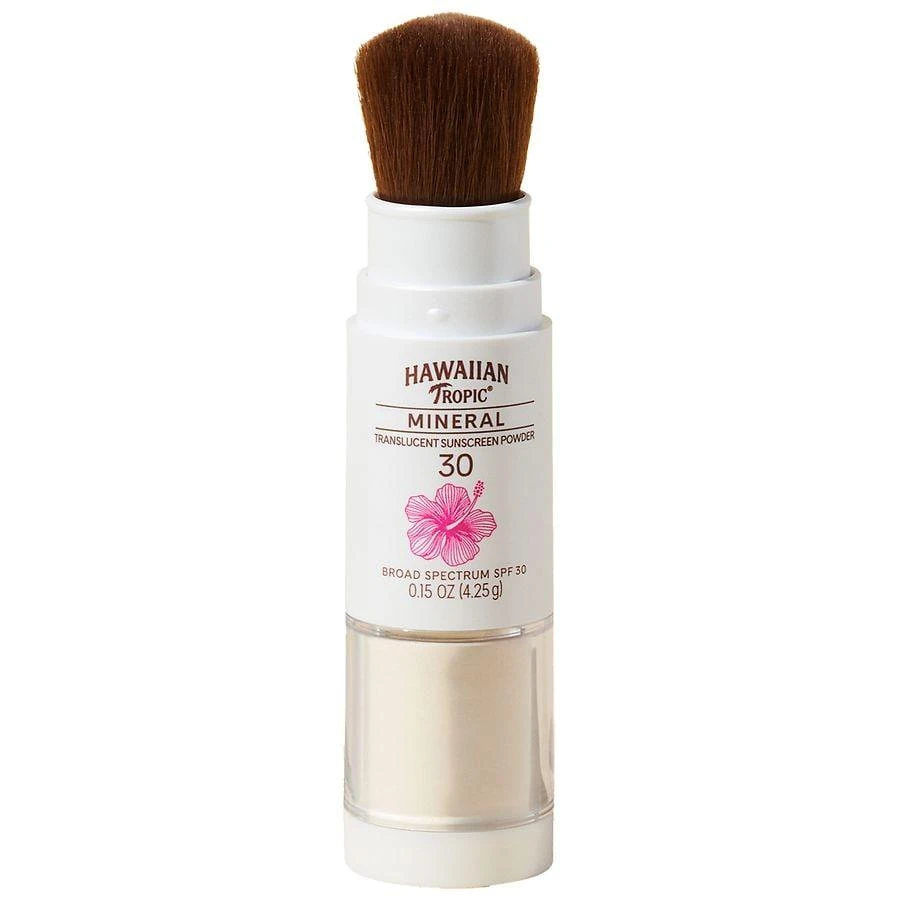 Hawaiian Tropic Mineral Sunscreen Powder Brush SPF 30 1