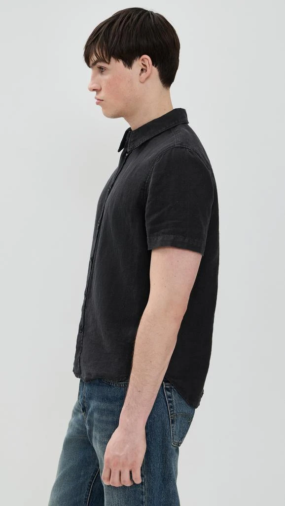 Citizens of Humanity Cairo Linen Short Sleeve Shirt 3