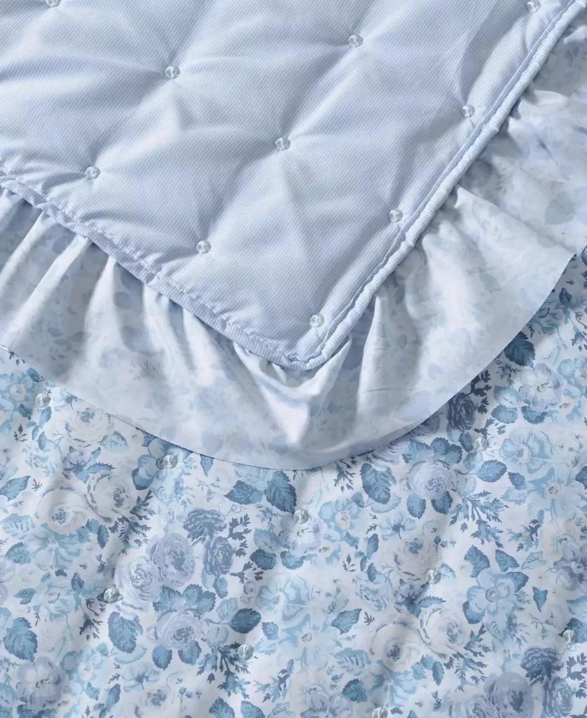 Laura Ashley Quartet Dot 2 Piece Quilt Set 4