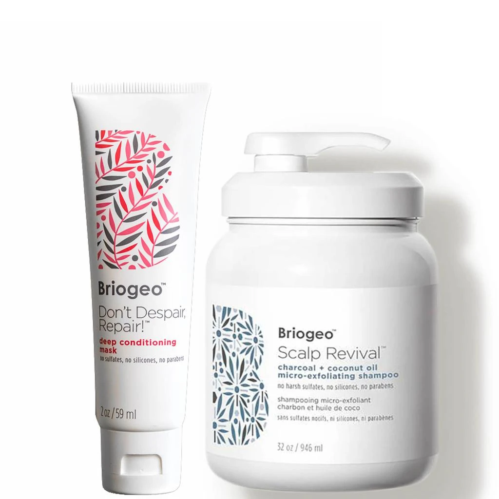 Briogeo Briogeo Jumbo Shampoo Detox and Repair Kit 1