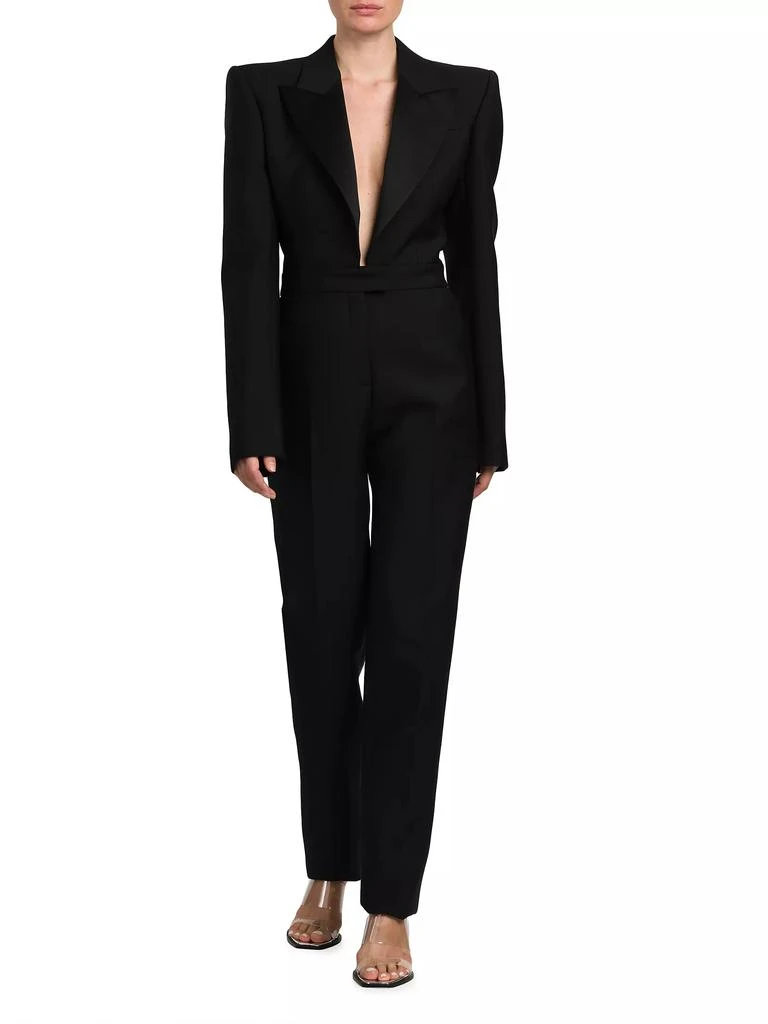 Alexander McQueen Wool Blazer Jumpsuit 3