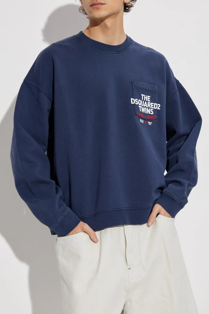 DSQUARED2 Sweatshirt with pocket 3