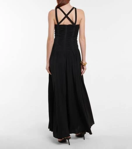 Ulla Johnson Anya pleated silk gown 3