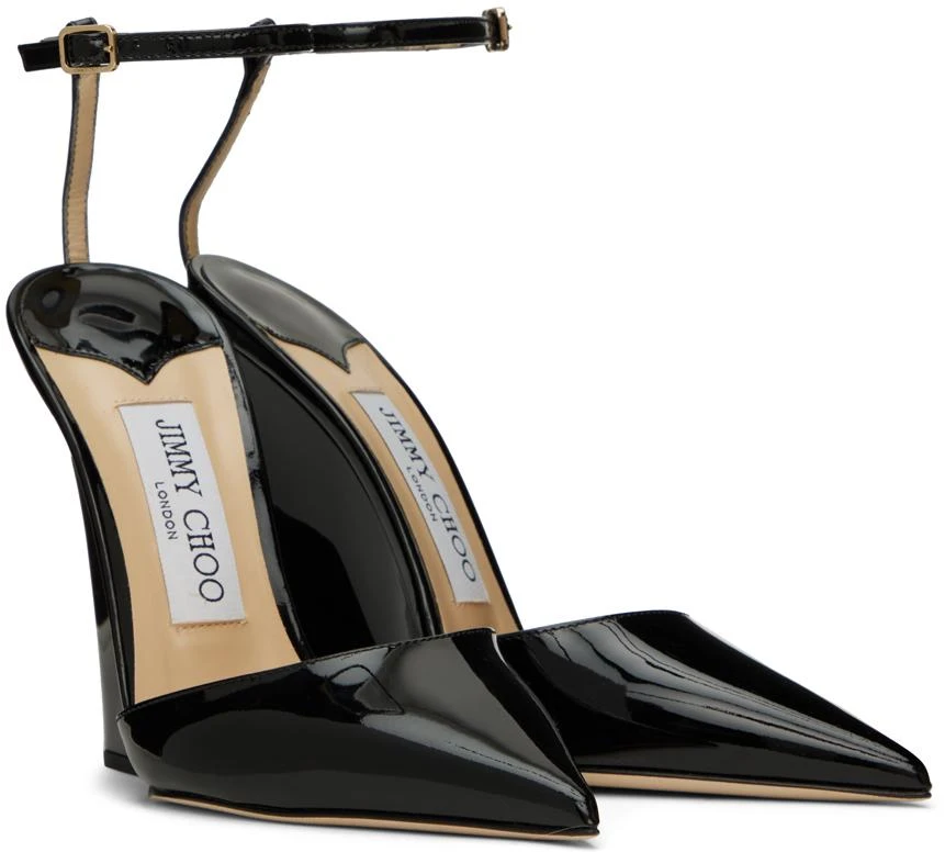 Jimmy Choo Black Blake 110 Heels 4