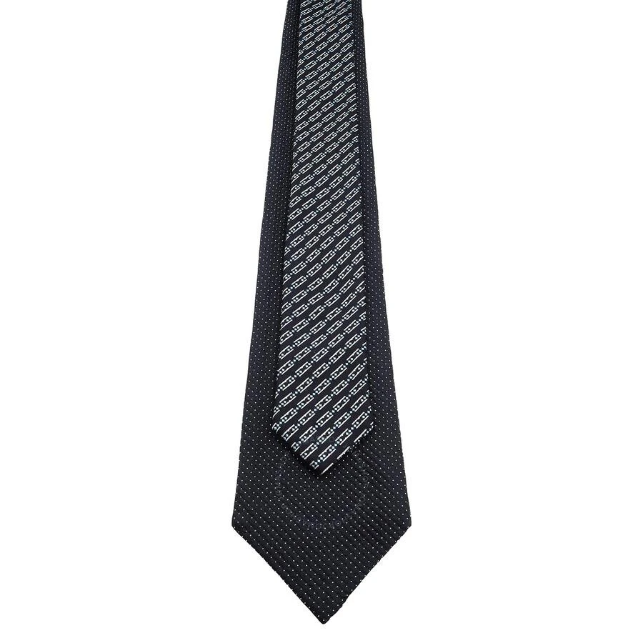 BVLGARI Double Bzero 3D Printed Silk Tie 3
