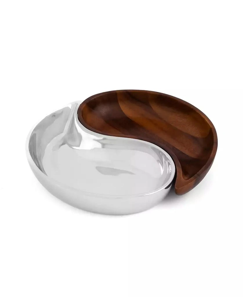 Nambé Nambe Yin Yang Divided Server, Set of 2