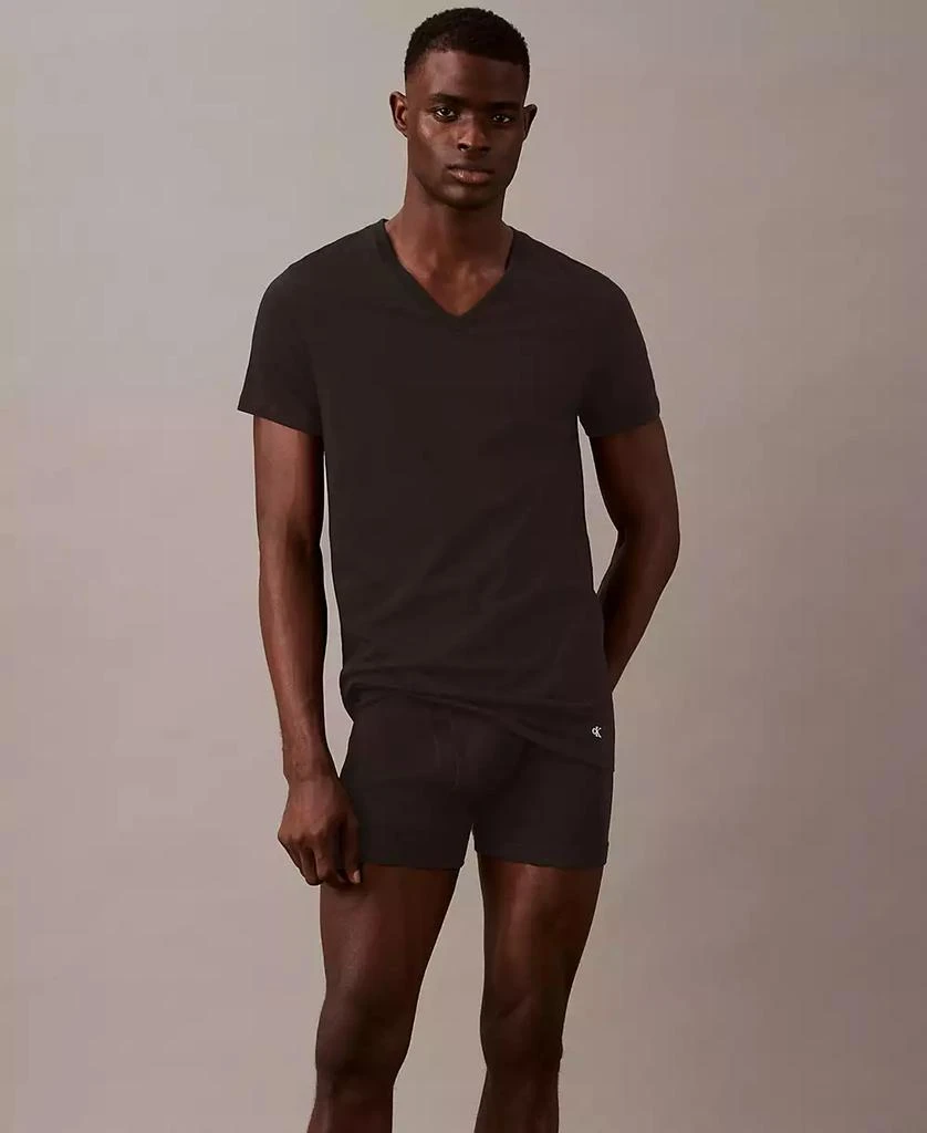 Calvin Klein Men's 5-Pack Cotton Classics V-Neck T-Shirts 2