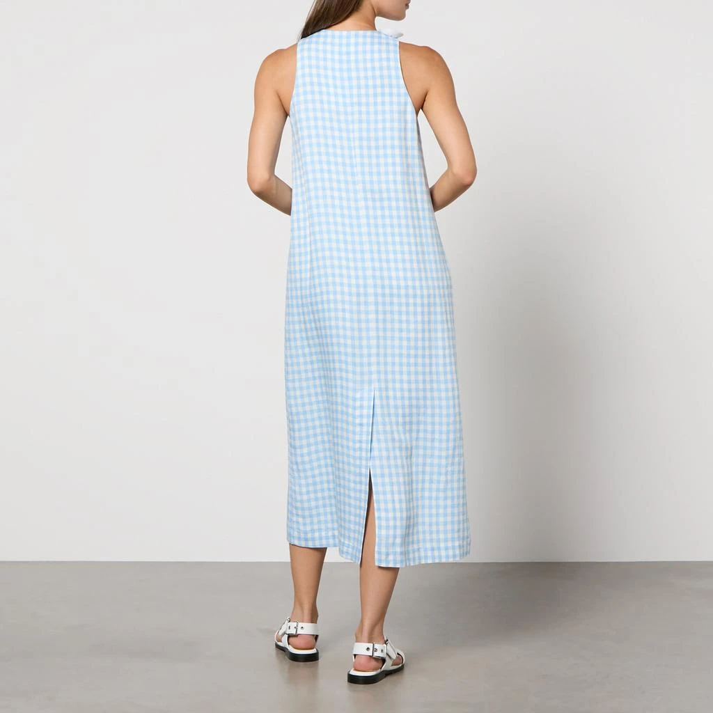 Sleeper The Bloom Flower Linen-Blend Vest Dress 2