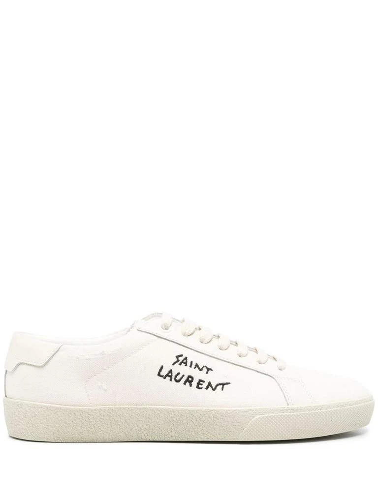 Yves Saint Laurent Saint Laurent Court Classic Canvas Sneakers 1