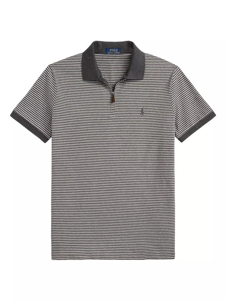Ralph Lauren Striped Stretch Mesh Polo Shirt 1