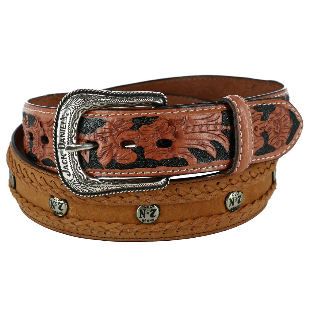 Jack Daniel's Men's Western No. 7 Belt