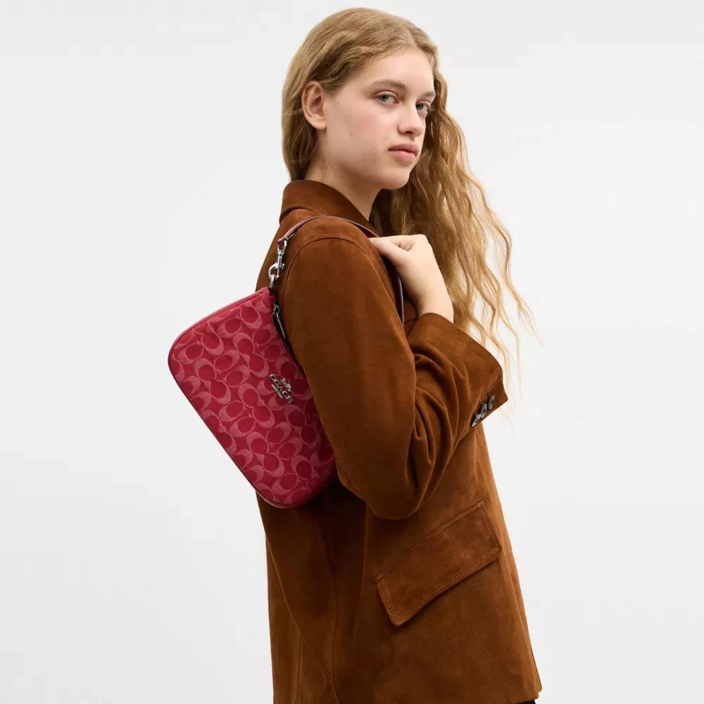 Coach Teri Shoulder Bag In Signature Denim 3