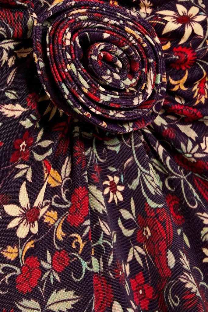 Cutout floral-print jersey midi dress  On Sale Now with Up to 56% Off |  Discover Exclusive Deals & Savings at BeyondStyle  Authentic Farm Rio  women|midi dresses|clothing|dresses with Limited-Time Discounts, Free