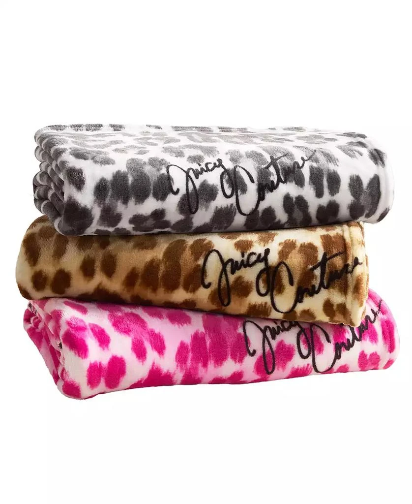 Juicy Couture Plush Throw 8