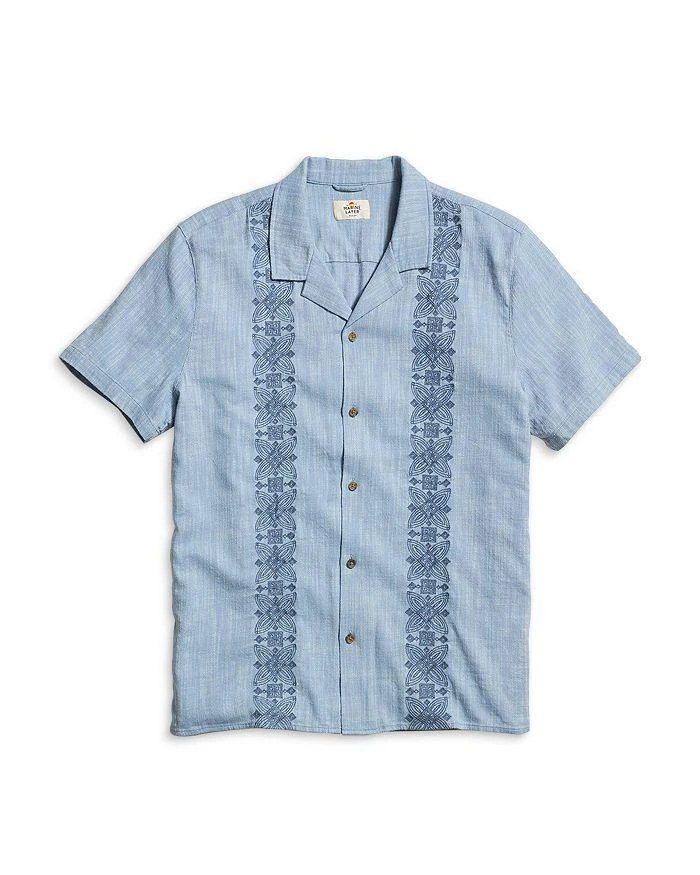 Marine Layer Embroidered Resort Shirt 4