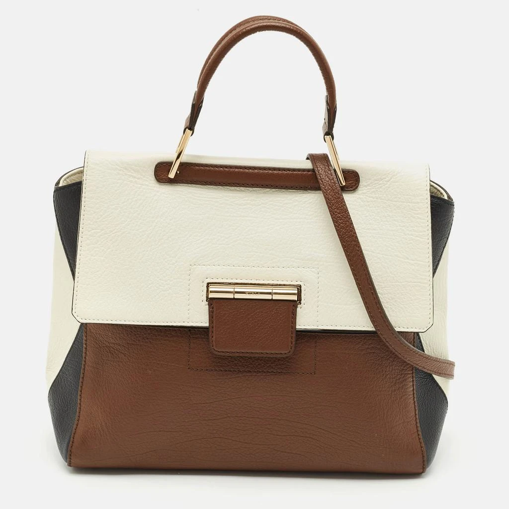 Furla Furla Tricolor Leather Artesia Creta Top Handle Bag 1