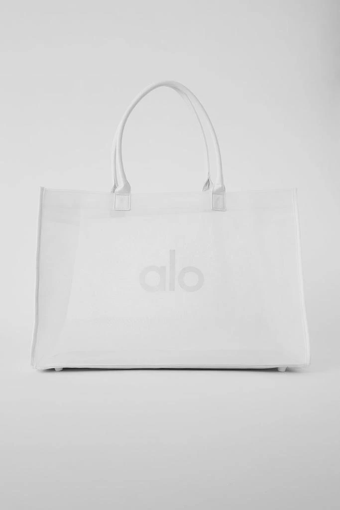 Alo Sheer Tote Bag - White 1