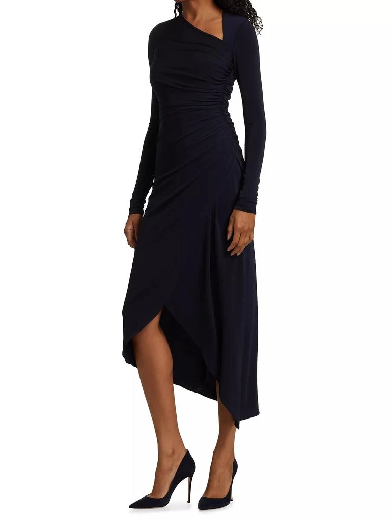 Halston Giorgia Jersey Cocktail Dress 4