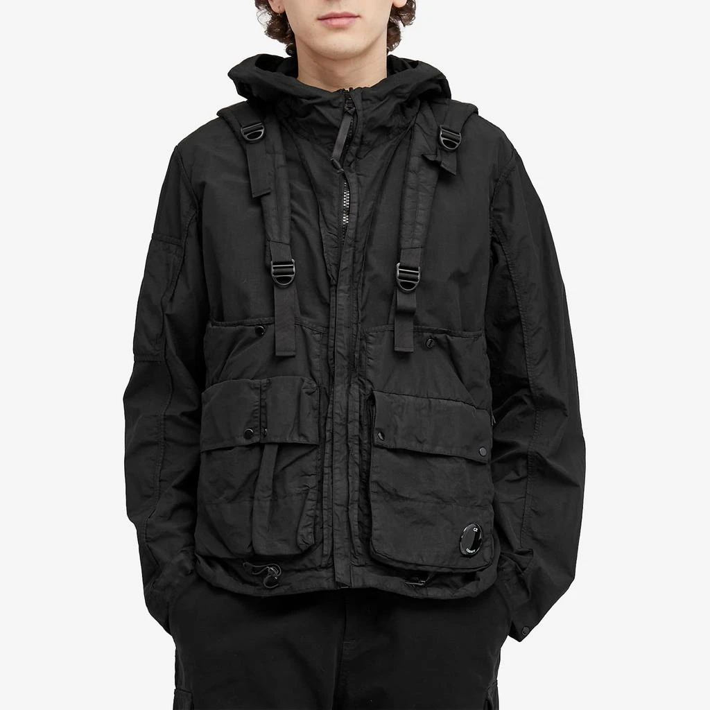 C.P. Company C.P. Company Flatt Nylon Reversible Hooded Jacket 4