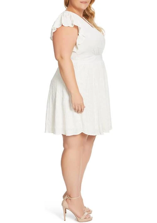 Jessica Simpson Simpson Plus Size Courtney Mini Dress 3