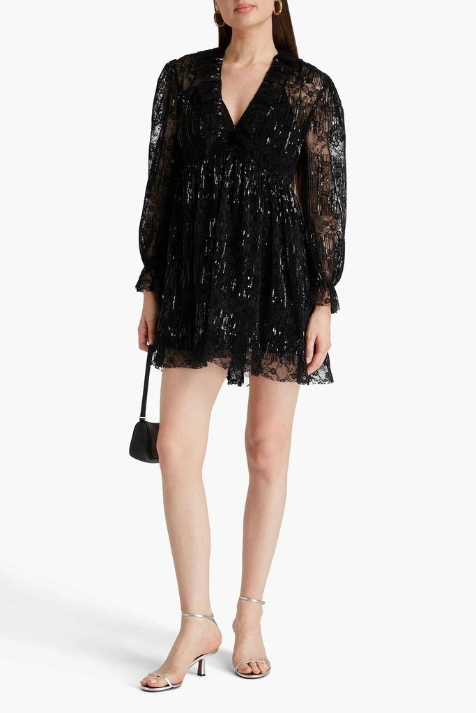 Sequin-embellished lace mini dress  On Sale Now with Up to 70% Off |  Discover Exclusive Deals & Savings at BeyondStyle  Authentic Maje  women|clothing|mini dresses|dresses|cocktail and party dresses with  Limited-Time Discounts,