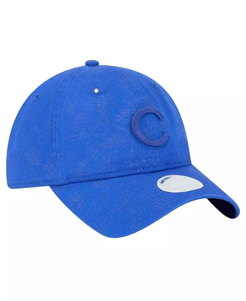 New Era Women's Royal Chicago Cubs Tonal Floral 9TWENTY Adjustable Hat 3