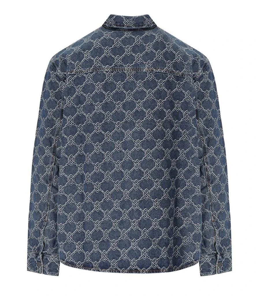 DAILY PAPER Daily Paper Rahul Shield Blue Overshirt 4