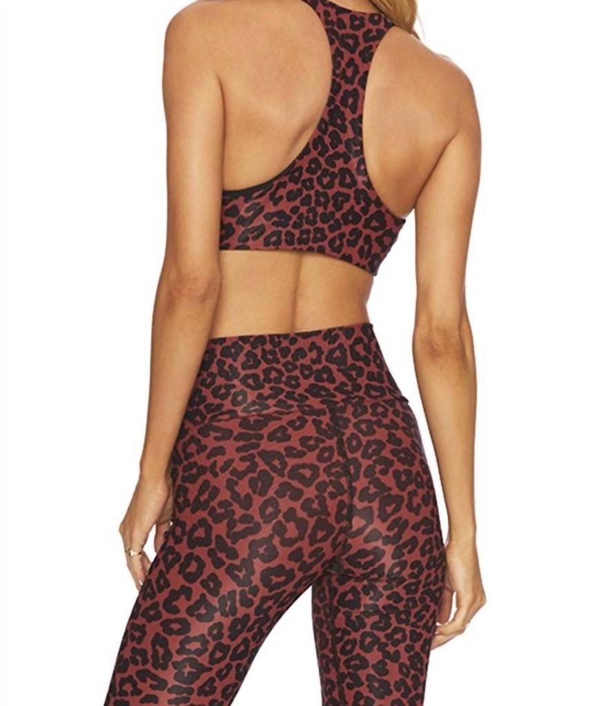 Beach Riot Rocky Top In Wine Leopard