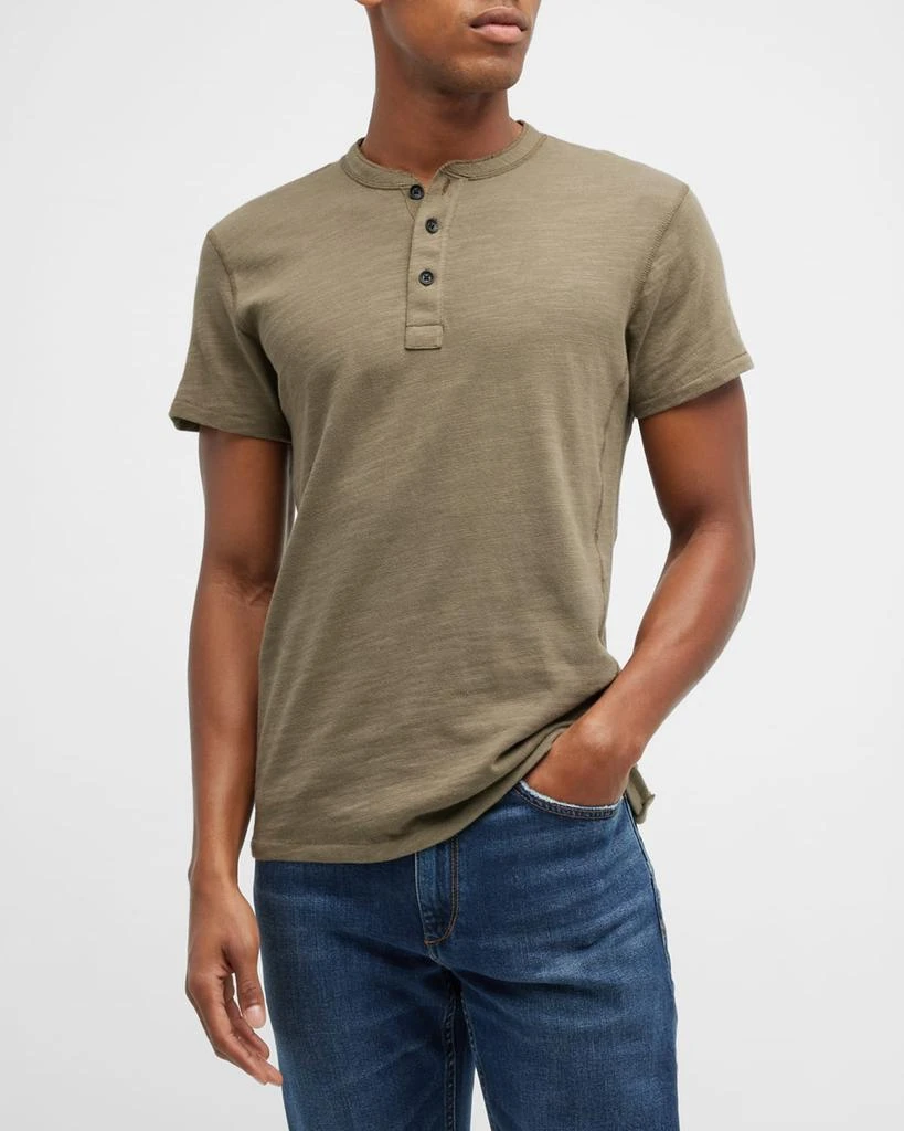 Rag & Bone Men's Classic Henley Shirt 2
