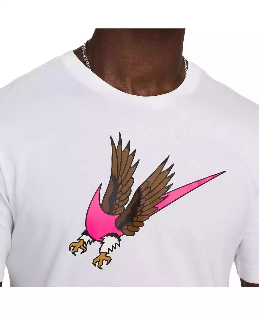 NIKE Men's White Team USA Eagle Club T-Shirt 3