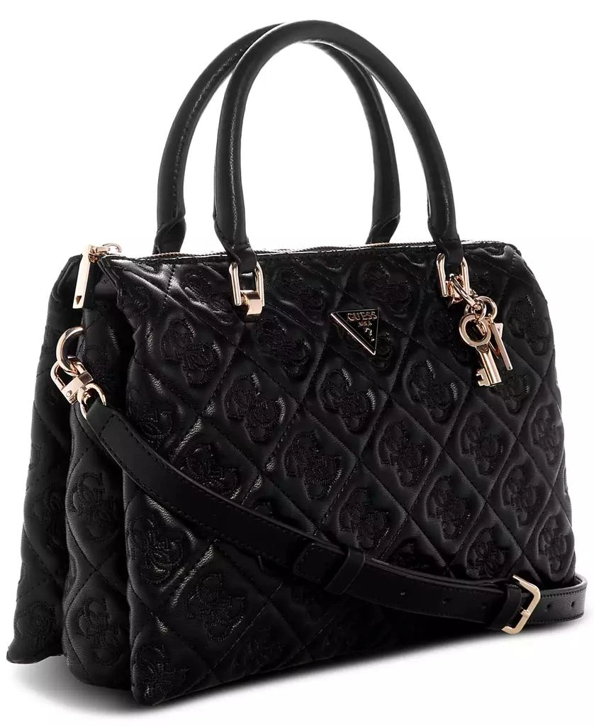 GUESS Adelasia Multi Compartment Small Satchel 3