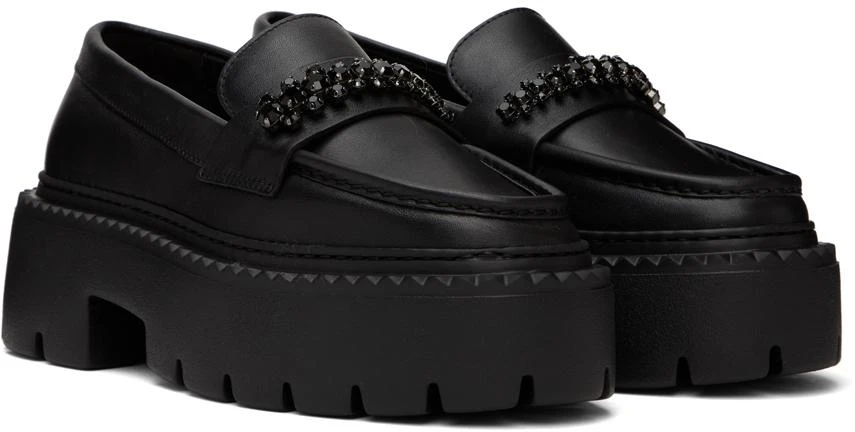 Jimmy Choo Black Bryer Flat Loafers 4